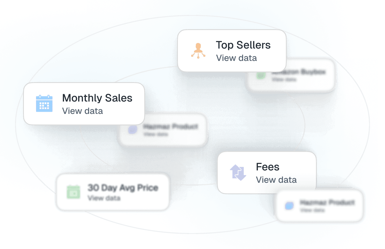 Product Insights — sales rank, price history, Buy Box data and competitor metrics for Amazon arbitrage
