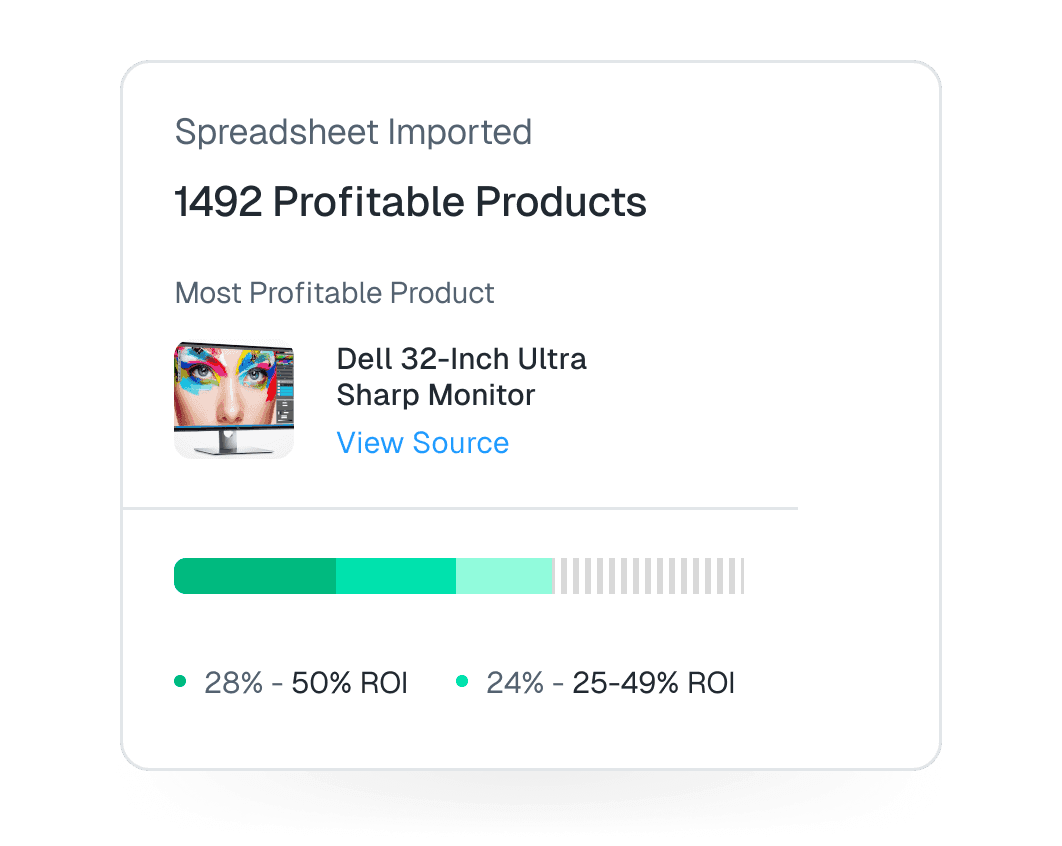 ProfitPath Wholesale Scanner — upload supplier lists and instantly analyze profit and ROI for Amazon arbitrage