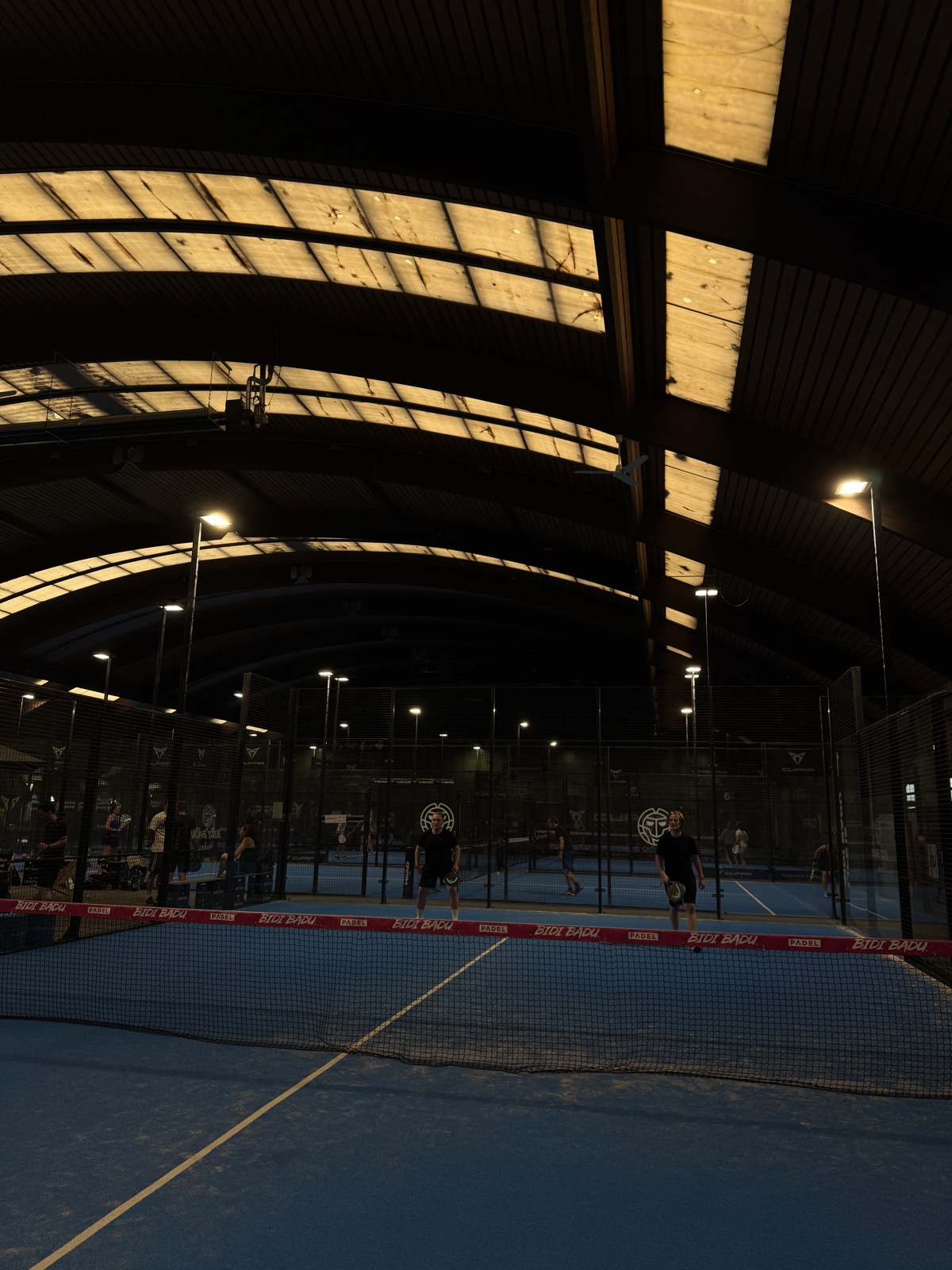 Team padel session